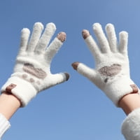 Zimske ženske tople rukavice za zimske rukavice